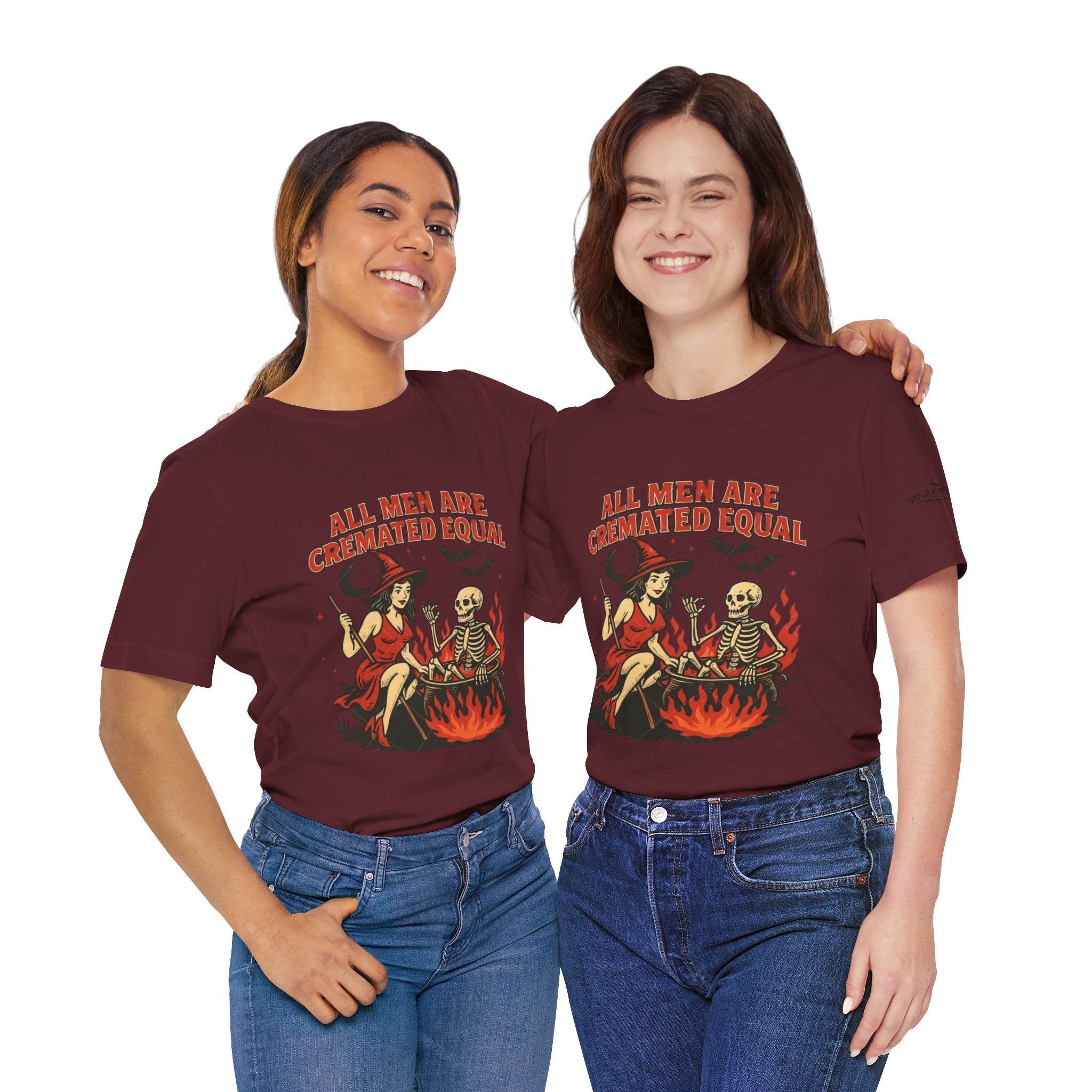 Witchy Humor Tee - Halloween Fun, Unisex T-Shirt, Casual Style, Gift for Spooky Season, Graphic Tee - Metamorphosis Creations