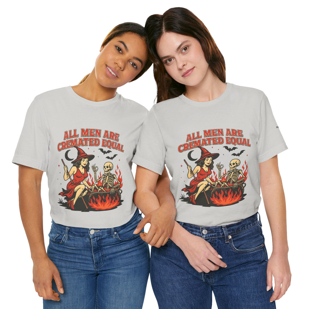Witchy Humor Tee - Halloween Fun, Unisex T-Shirt, Casual Style, Gift for Spooky Season, Graphic Tee - Metamorphosis Creations