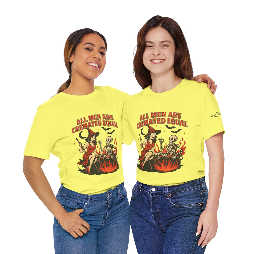 Witchy Humor Tee - Halloween Fun, Unisex T-Shirt, Casual Style, Gift for Spooky Season, Graphic Tee - Metamorphosis Creations