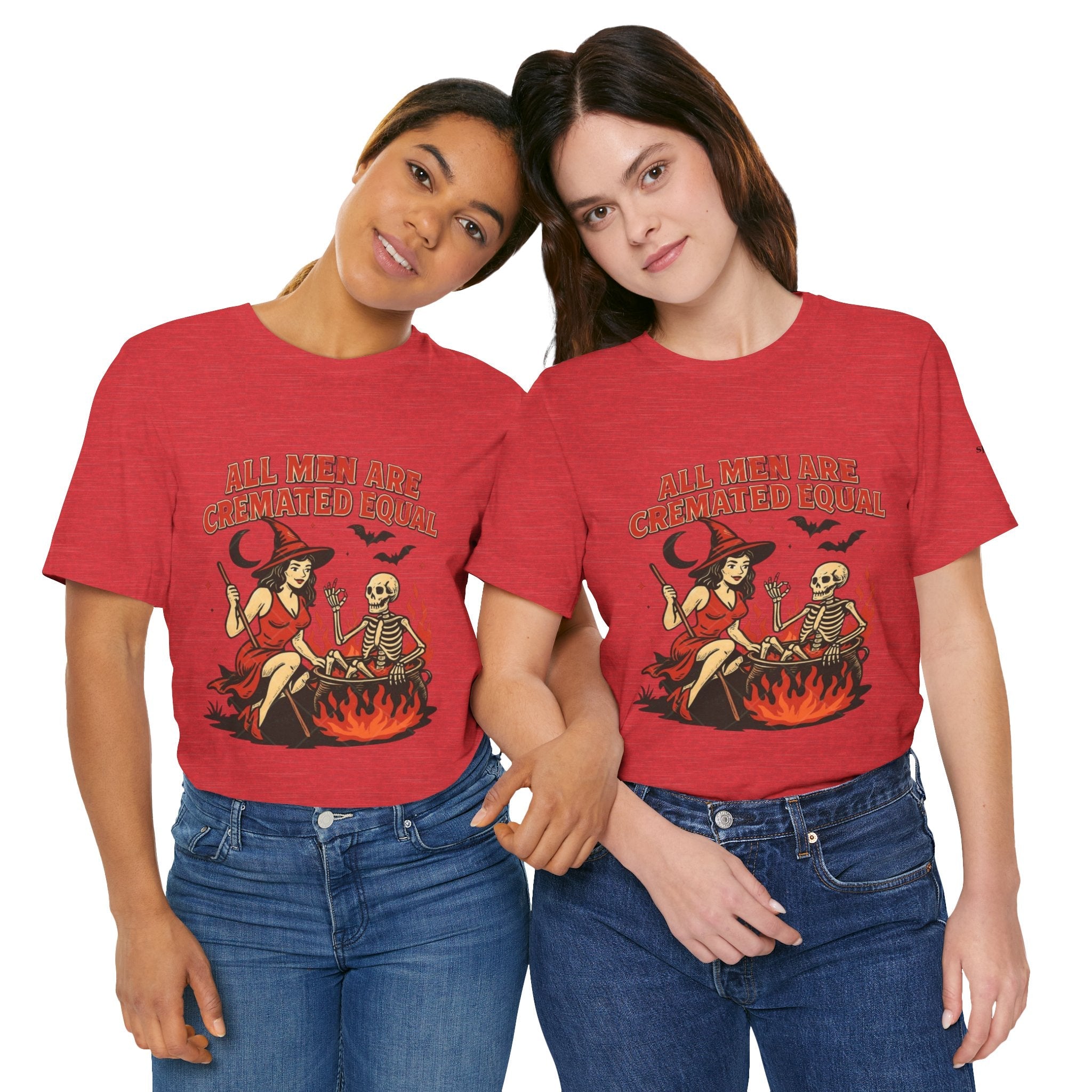 Witchy Humor Tee - Halloween Fun, Unisex T-Shirt, Casual Style, Gift for Spooky Season, Graphic Tee - Metamorphosis Creations
