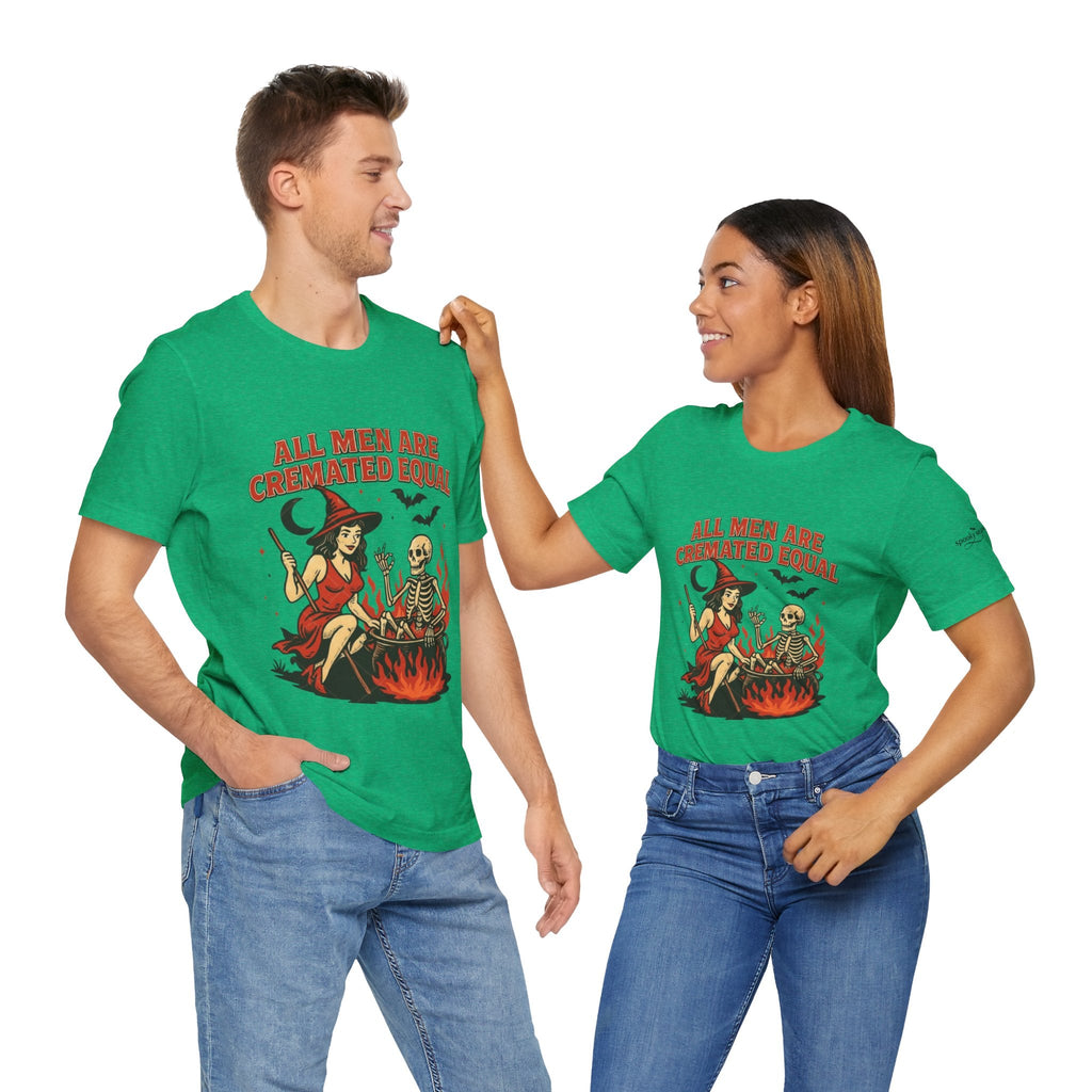 Witchy Humor Tee - Halloween Fun, Unisex T-Shirt, Casual Style, Gift for Spooky Season, Graphic Tee - Metamorphosis Creations