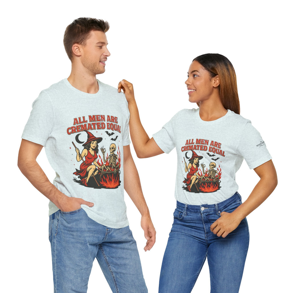 Witchy Humor Tee - Halloween Fun, Unisex T-Shirt, Casual Style, Gift for Spooky Season, Graphic Tee - Metamorphosis Creations