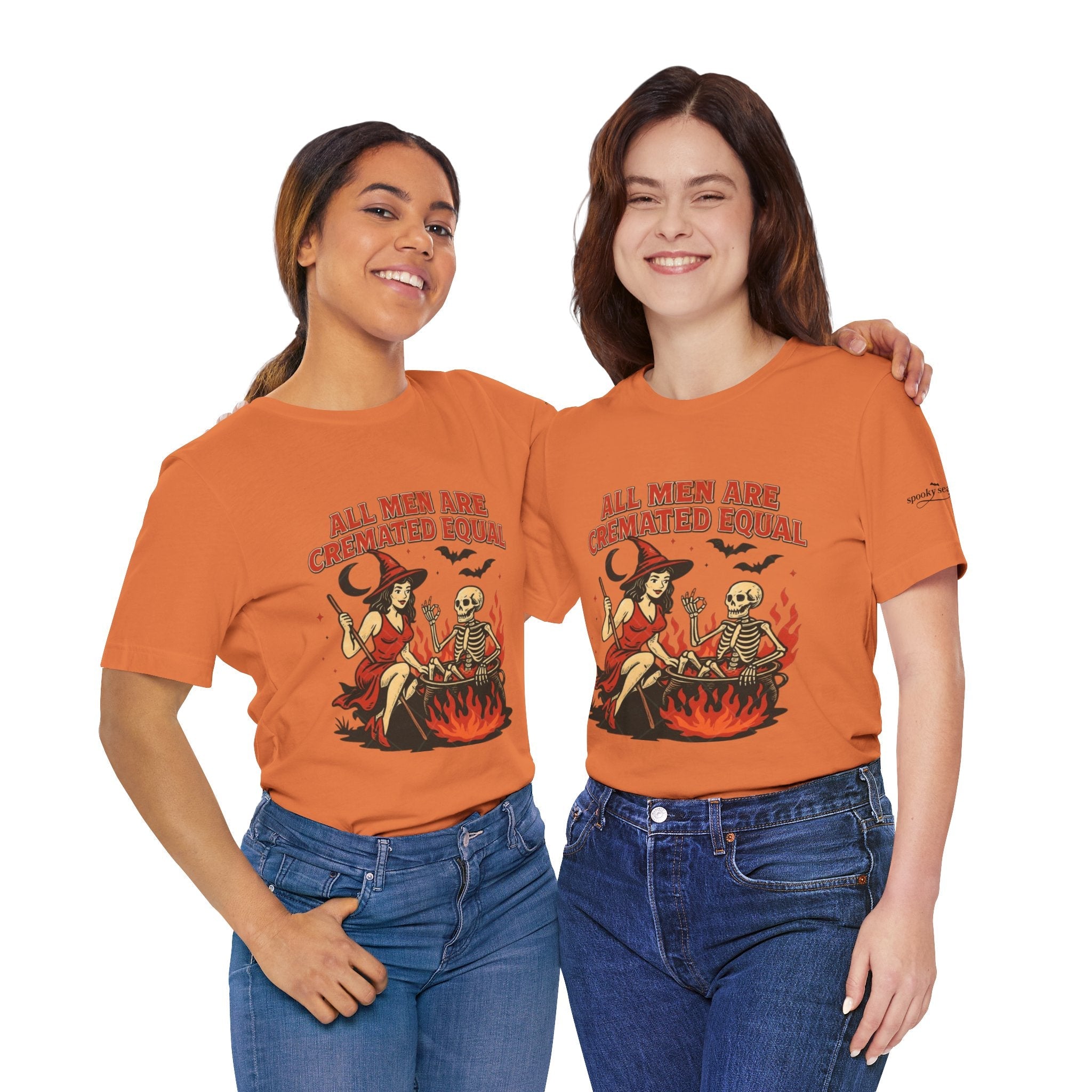Witchy Humor Tee - Halloween Fun, Unisex T-Shirt, Casual Style, Gift for Spooky Season, Graphic Tee - Metamorphosis Creations