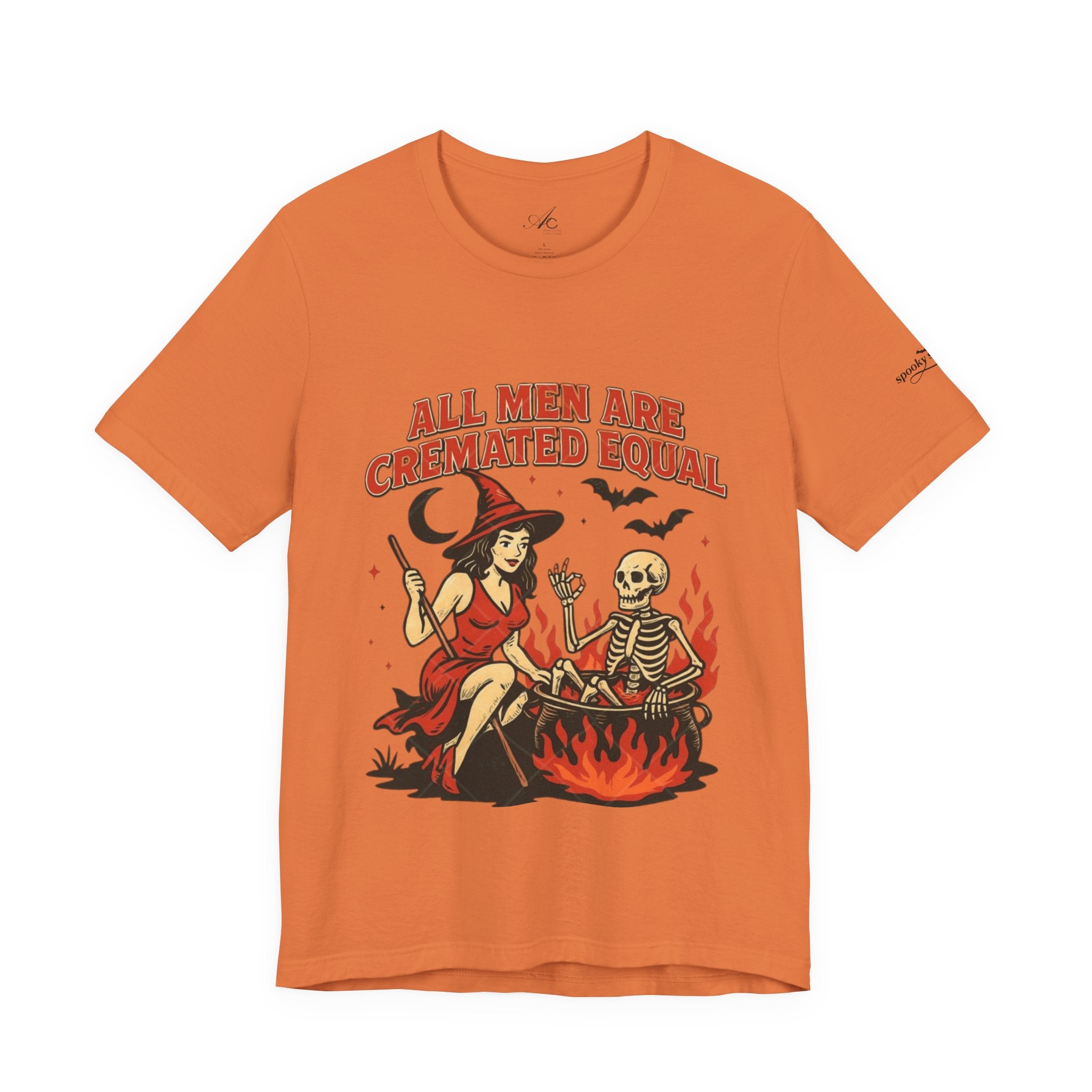 Witchy Humor Tee - Halloween Fun, Unisex T-Shirt, Casual Style, Gift for Spooky Season, Graphic Tee - Metamorphosis Creations