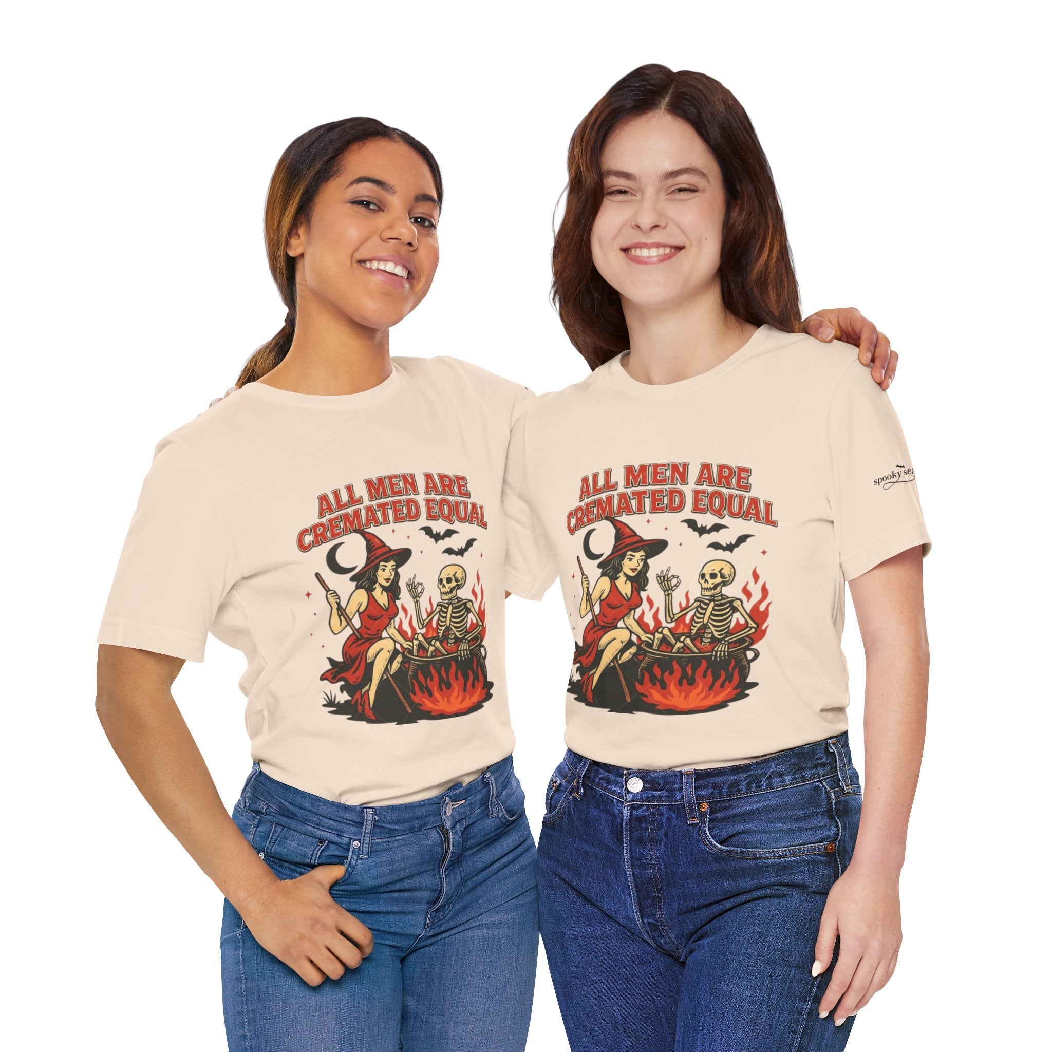 Witchy Humor Tee - Halloween Fun, Unisex T-Shirt, Casual Style, Gift for Spooky Season, Graphic Tee - Metamorphosis Creations