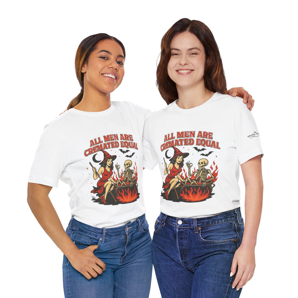 Witchy Humor Tee - Halloween Fun, Unisex T-Shirt, Casual Style, Gift for Spooky Season, Graphic Tee - Metamorphosis Creations