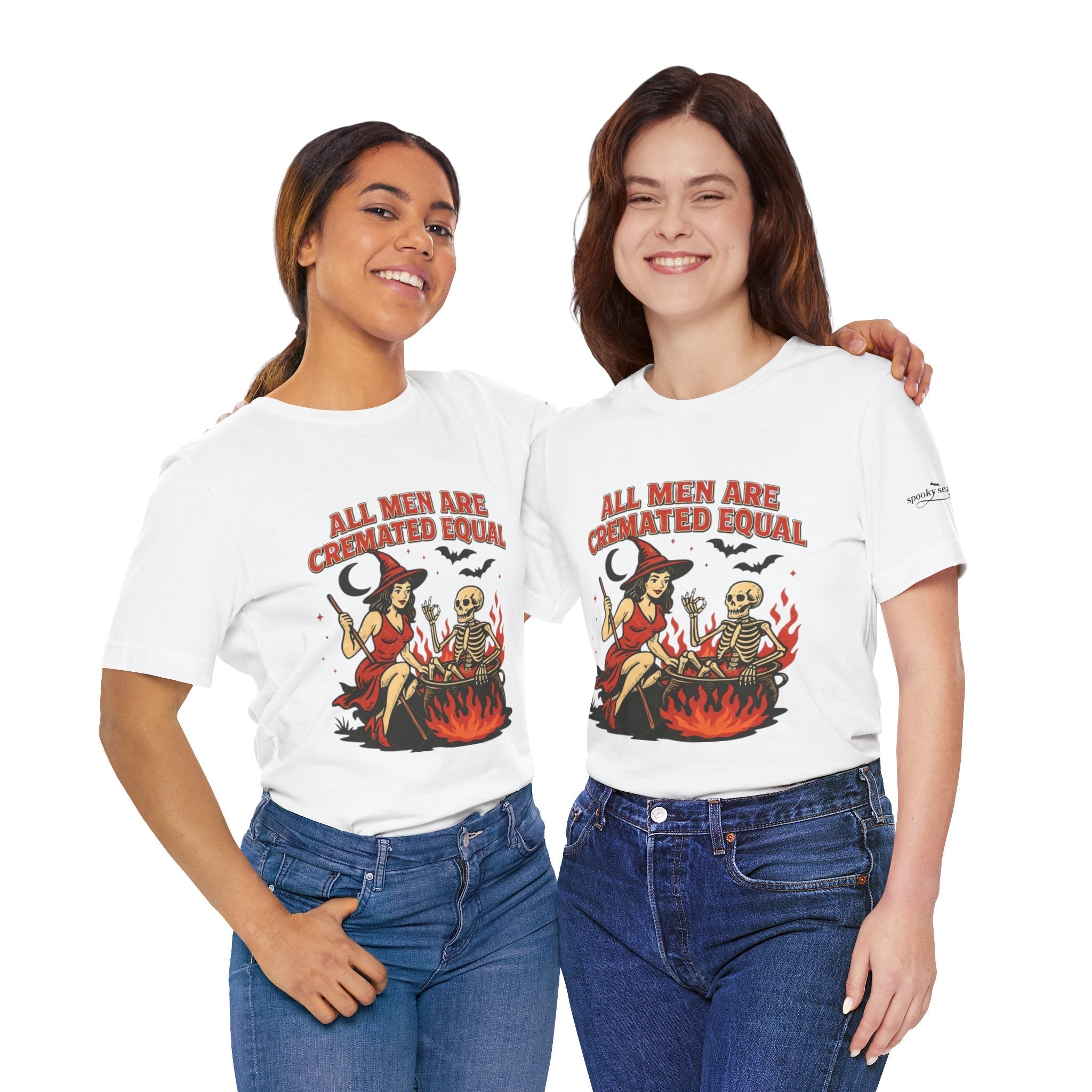 Witchy Humor Tee - Halloween Fun, Unisex T-Shirt, Casual Style, Gift for Spooky Season, Graphic Tee - Metamorphosis Creations