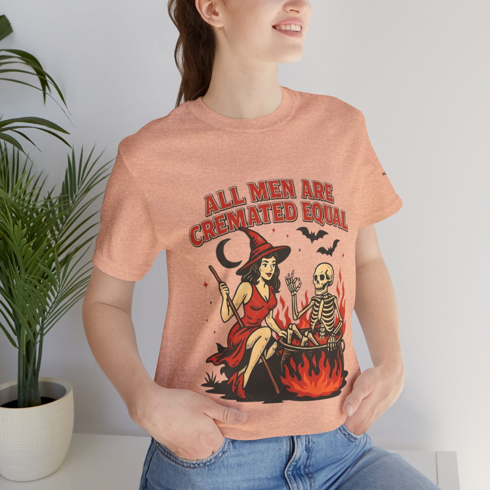 Witchy Humor Tee - Halloween Fun, Unisex T-Shirt, Casual Style, Gift for Spooky Season, Graphic Tee - Metamorphosis Creations