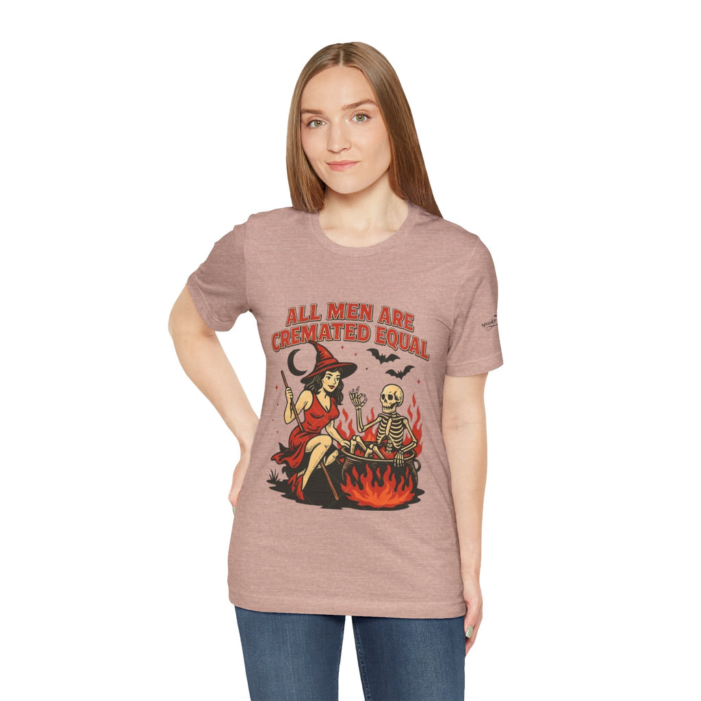 Witchy Humor Tee - Halloween Fun, Unisex T-Shirt, Casual Style, Gift for Spooky Season, Graphic Tee - Metamorphosis Creations