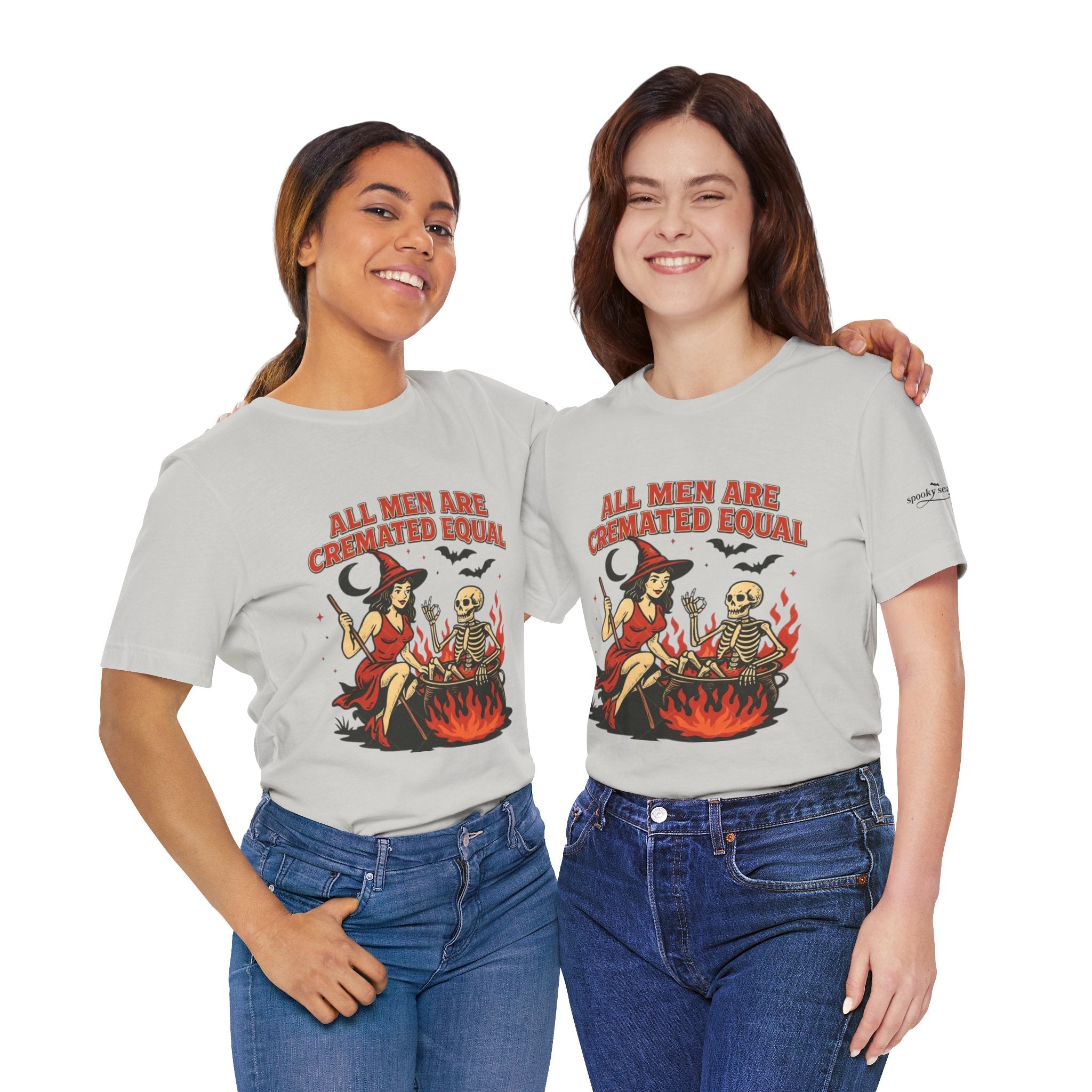 Witchy Humor Tee - Halloween Fun, Unisex T-Shirt, Casual Style, Gift for Spooky Season, Graphic Tee - Metamorphosis Creations