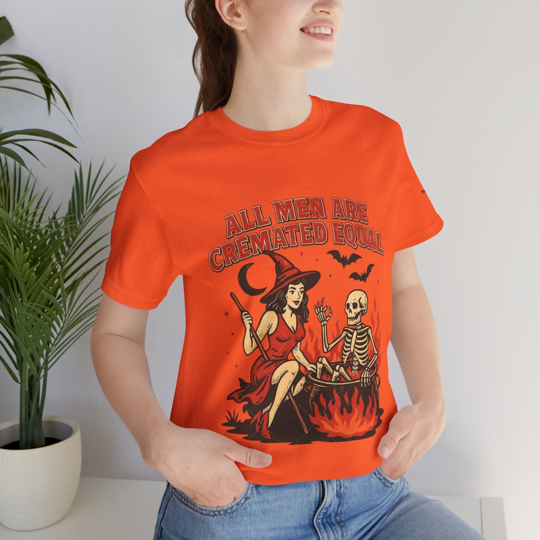 Witchy Humor Tee - Halloween Fun, Unisex T-Shirt, Casual Style, Gift for Spooky Season, Graphic Tee - Metamorphosis Creations