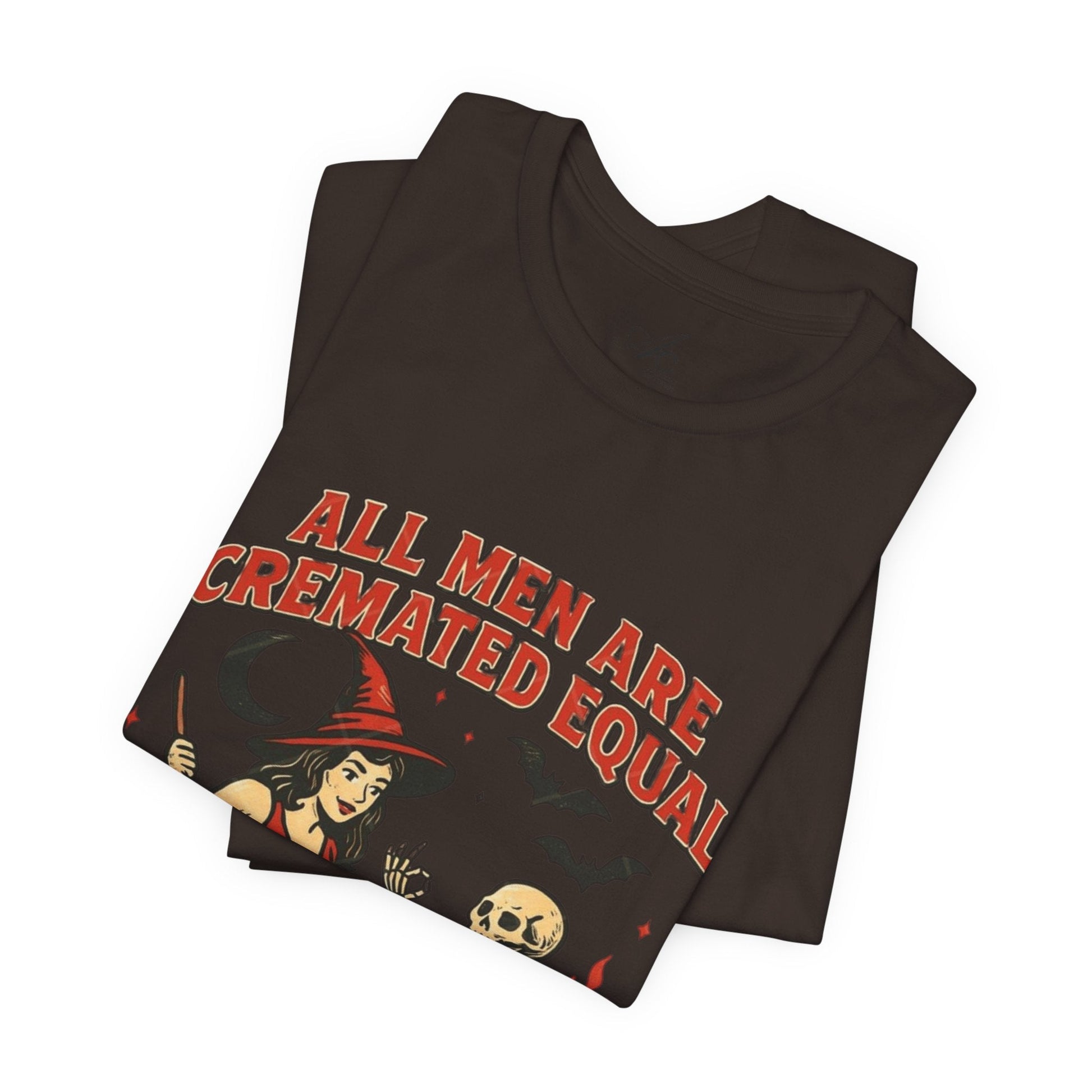 Witchy Humor Tee - Halloween Fun, Unisex T-Shirt, Casual Style, Gift for Spooky Season, Graphic Tee - Metamorphosis Creations