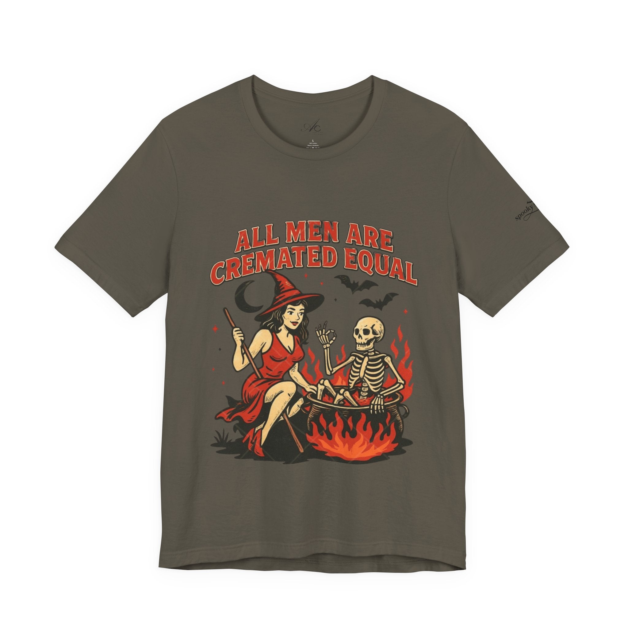 Witchy Humor Tee - Halloween Fun, Unisex T-Shirt, Casual Style, Gift for Spooky Season, Graphic Tee - Metamorphosis Creations