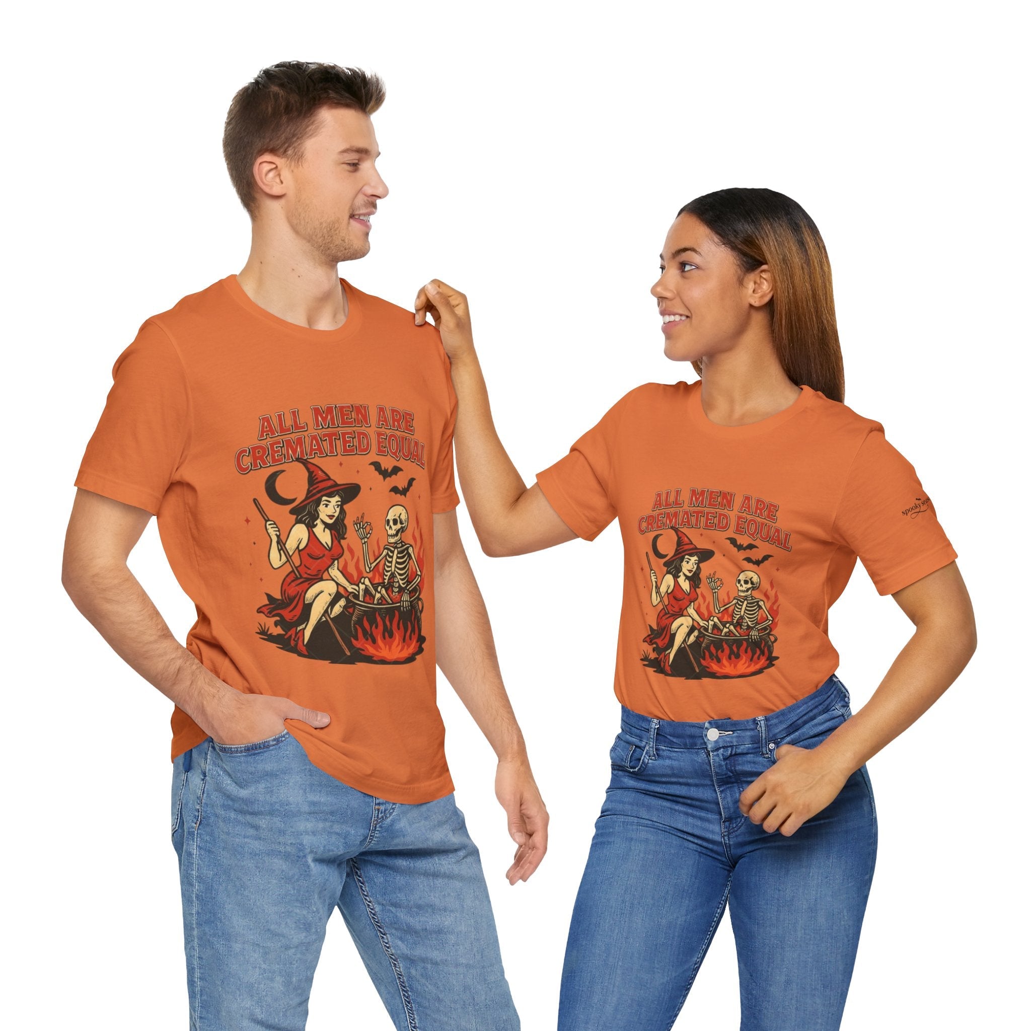Witchy Humor Tee - Halloween Fun, Unisex T-Shirt, Casual Style, Gift for Spooky Season, Graphic Tee - Metamorphosis Creations