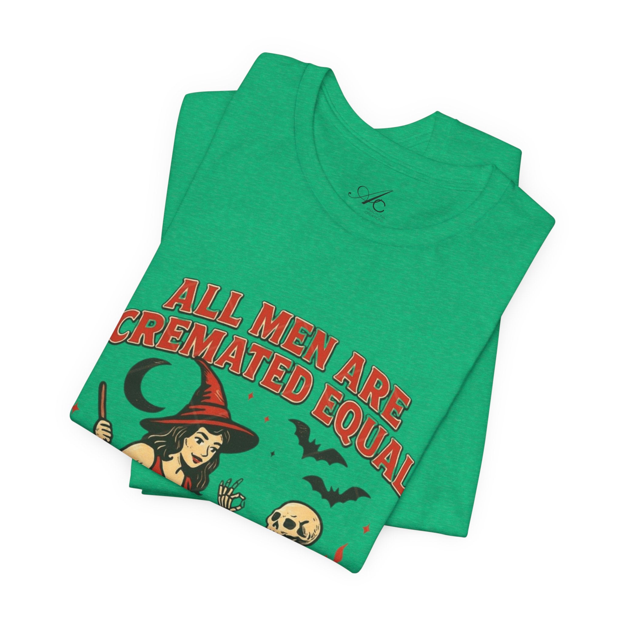 Witchy Humor Tee - Halloween Fun, Unisex T-Shirt, Casual Style, Gift for Spooky Season, Graphic Tee - Metamorphosis Creations