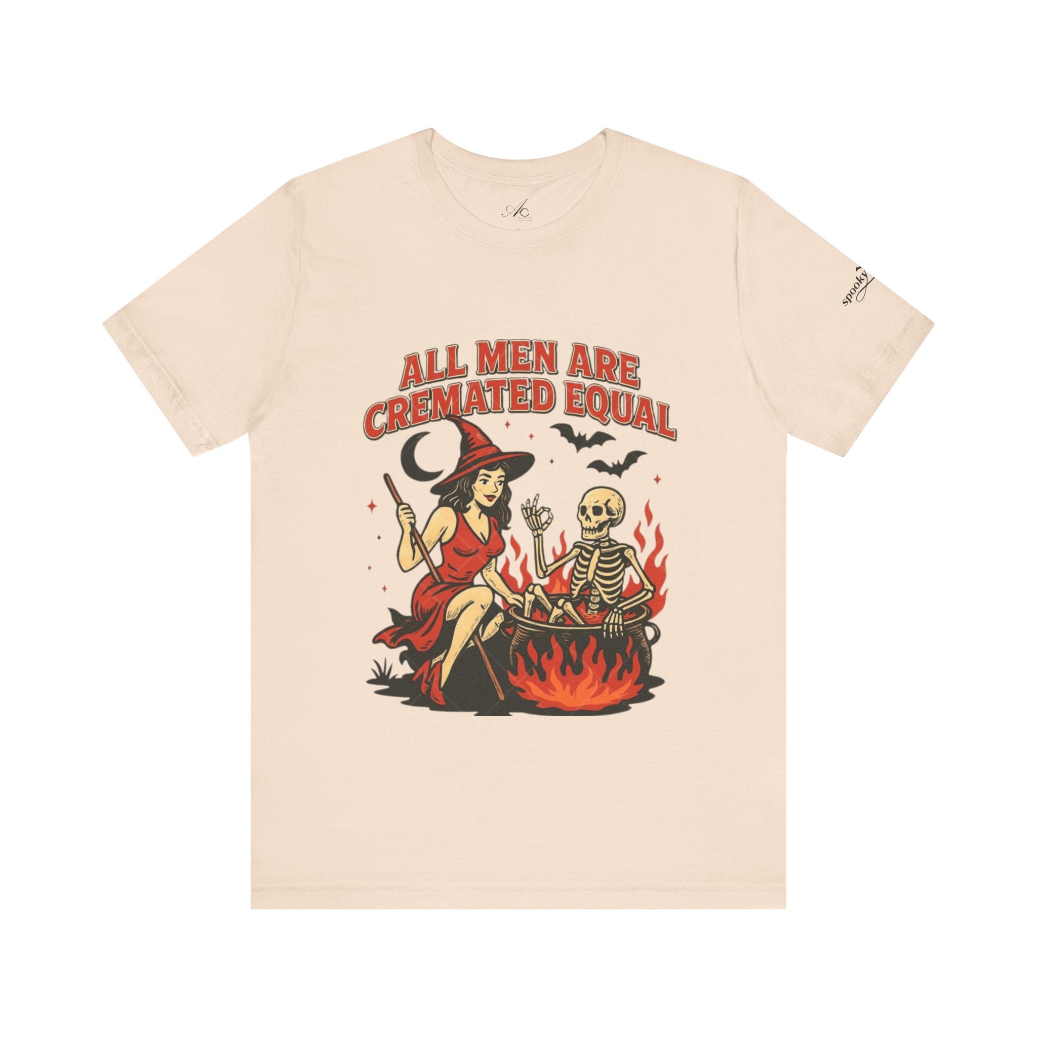 Witchy Humor Tee - Halloween Fun, Unisex T-Shirt, Casual Style, Gift for Spooky Season, Graphic Tee - Metamorphosis Creations