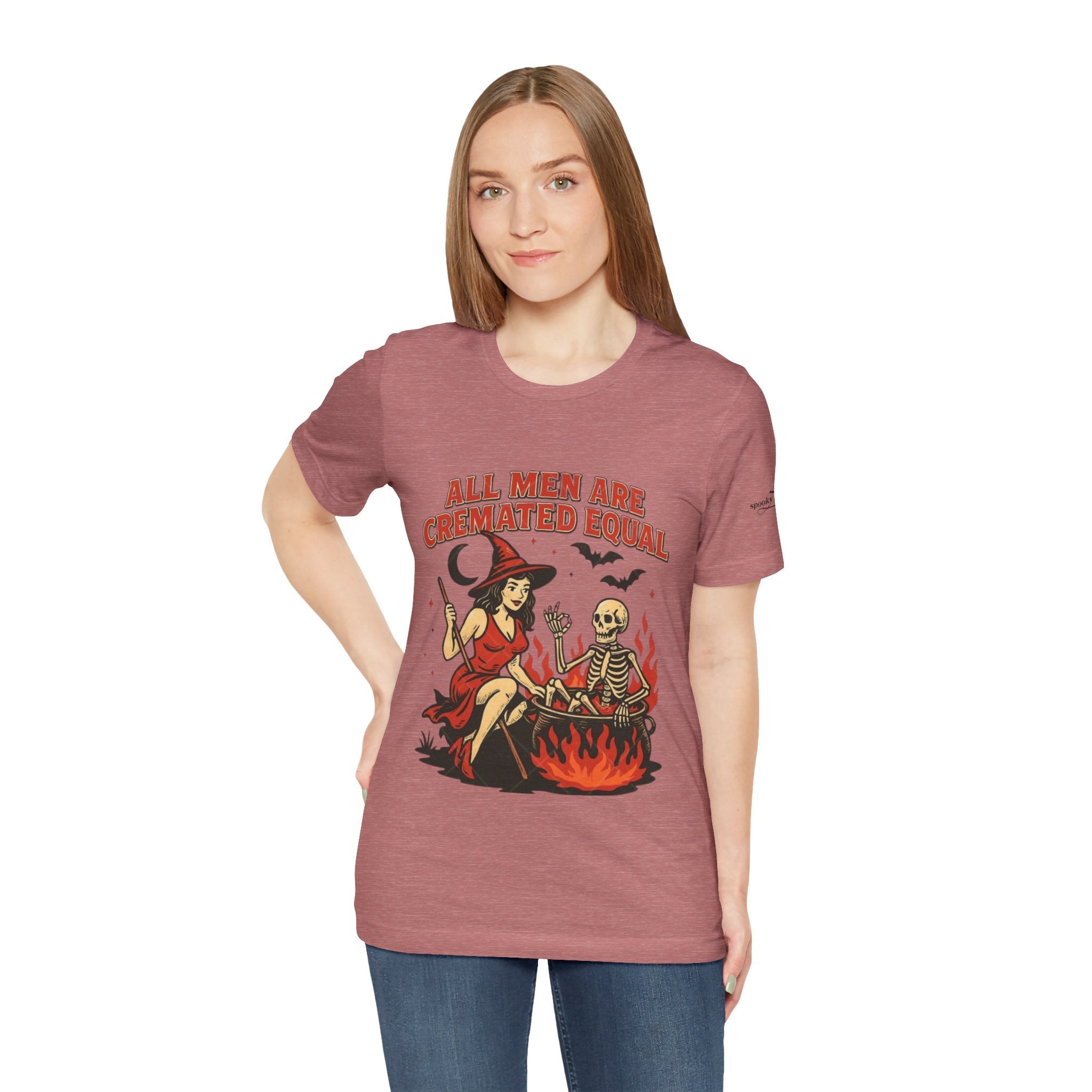 Witchy Humor Tee - Halloween Fun, Unisex T-Shirt, Casual Style, Gift for Spooky Season, Graphic Tee - Metamorphosis Creations