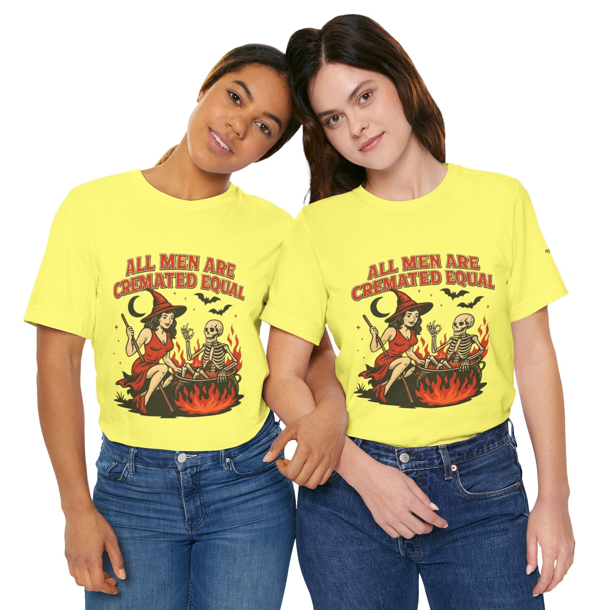 Witchy Humor Tee - Halloween Fun, Unisex T-Shirt, Casual Style, Gift for Spooky Season, Graphic Tee - Metamorphosis Creations