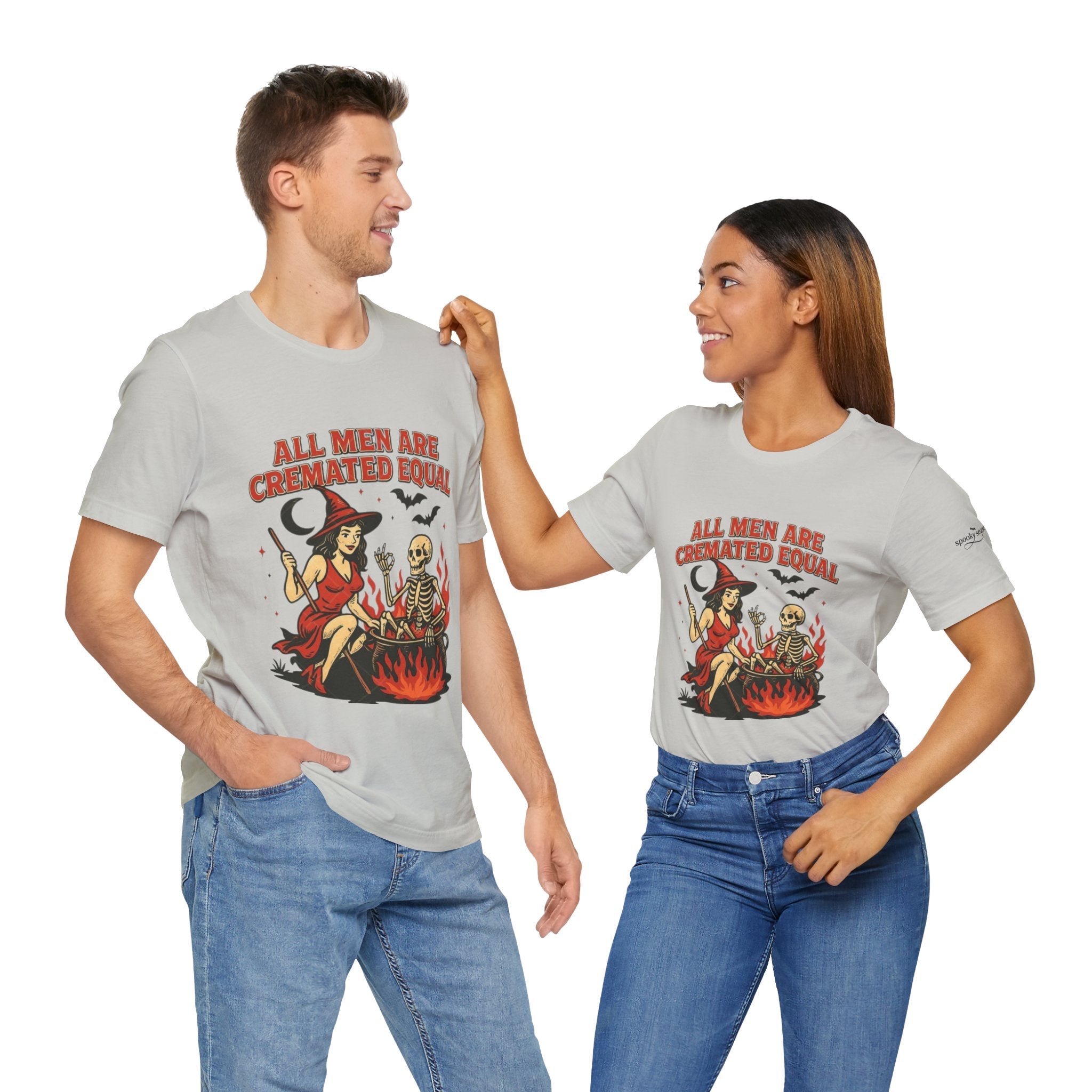 Witchy Humor Tee - Halloween Fun, Unisex T-Shirt, Casual Style, Gift for Spooky Season, Graphic Tee - Metamorphosis Creations
