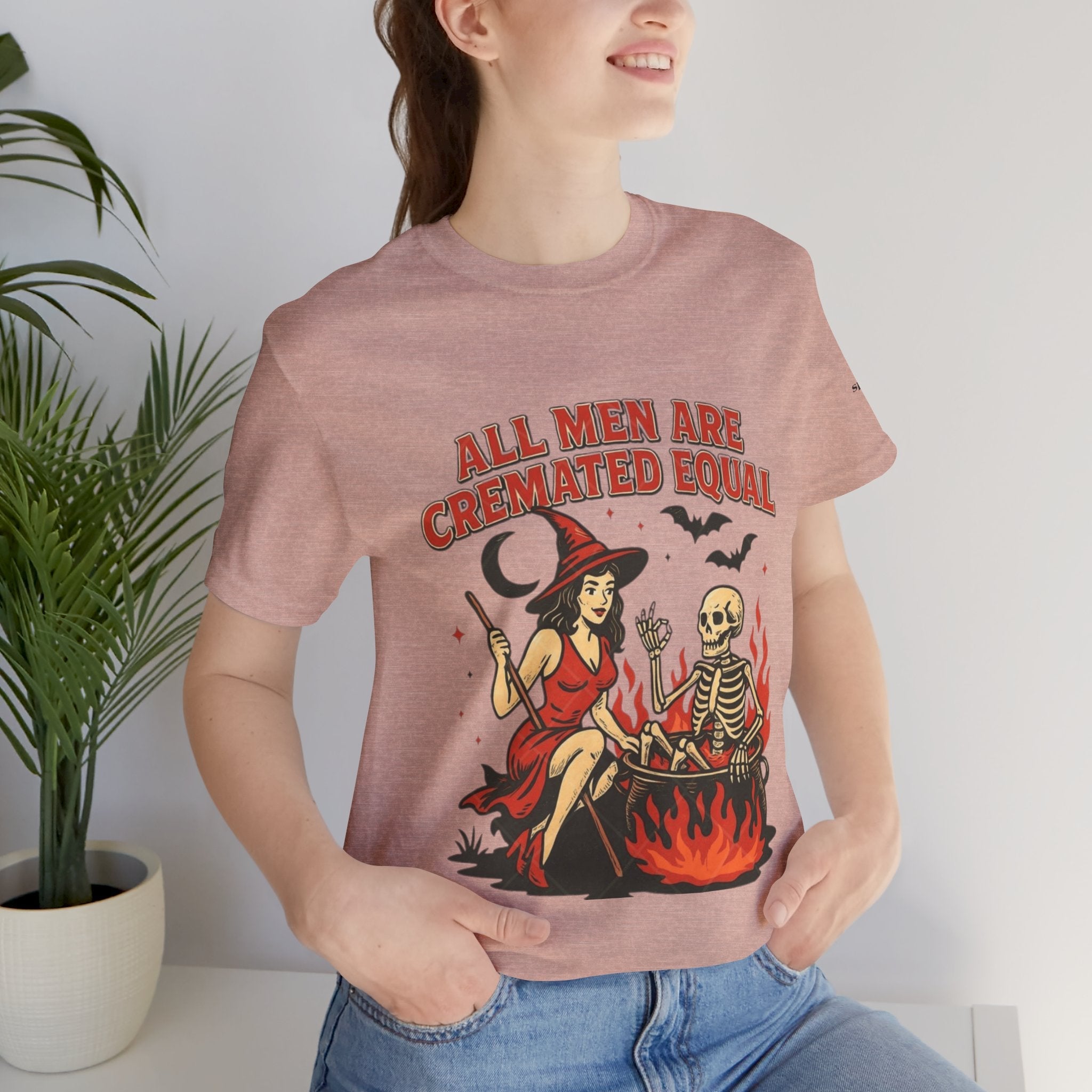 Witchy Humor Tee - Halloween Fun, Unisex T-Shirt, Casual Style, Gift for Spooky Season, Graphic Tee - Metamorphosis Creations