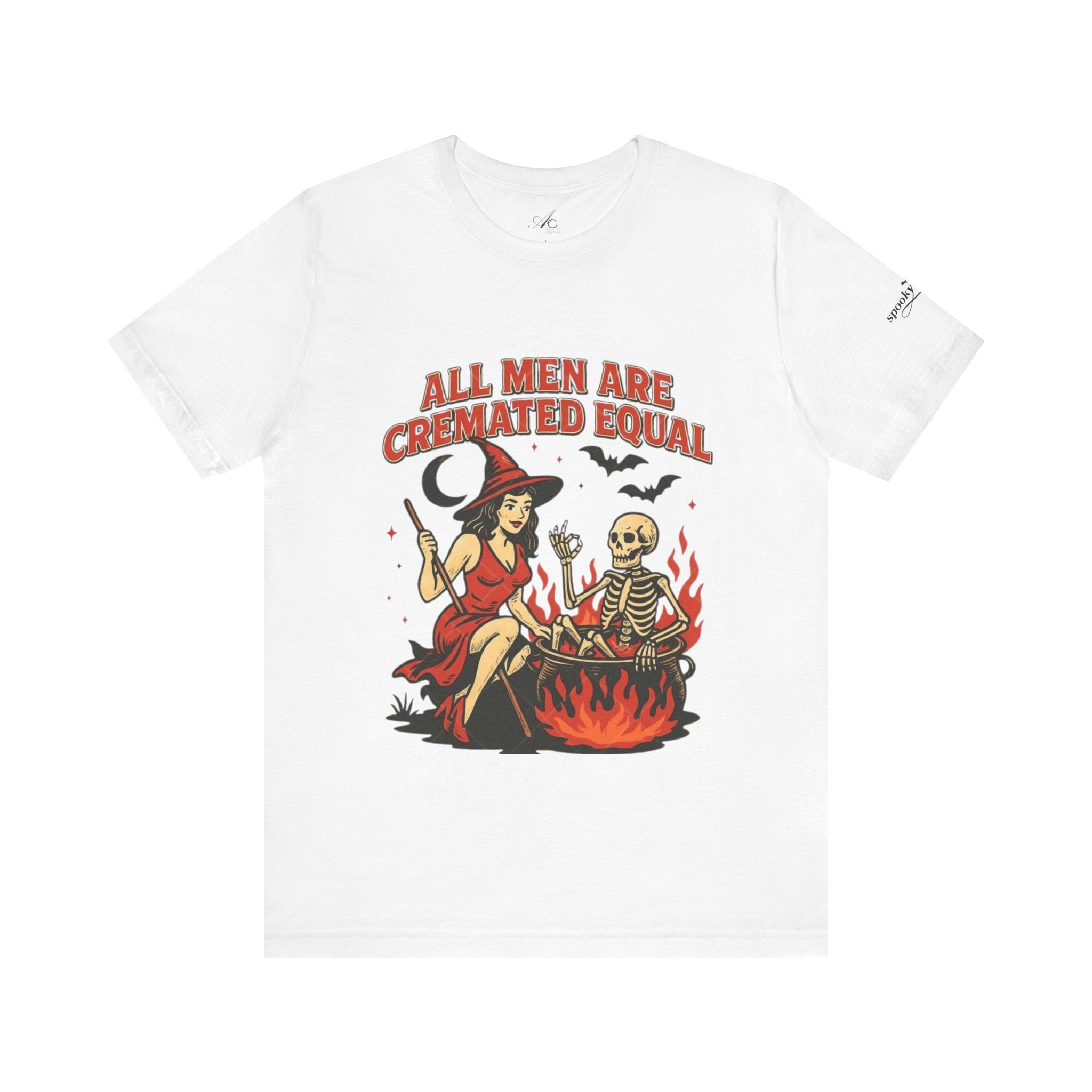 Witchy Humor Tee - Halloween Fun, Unisex T-Shirt, Casual Style, Gift for Spooky Season, Graphic Tee - Metamorphosis Creations