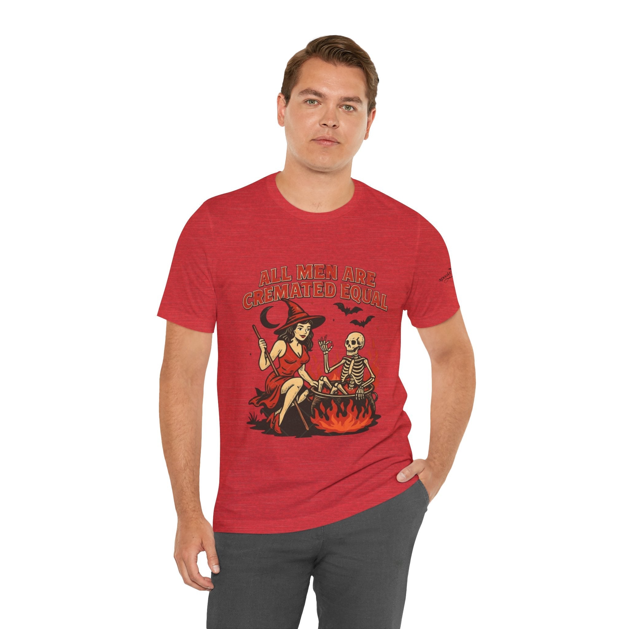 Witchy Humor Tee - Halloween Fun, Unisex T-Shirt, Casual Style, Gift for Spooky Season, Graphic Tee - Metamorphosis Creations