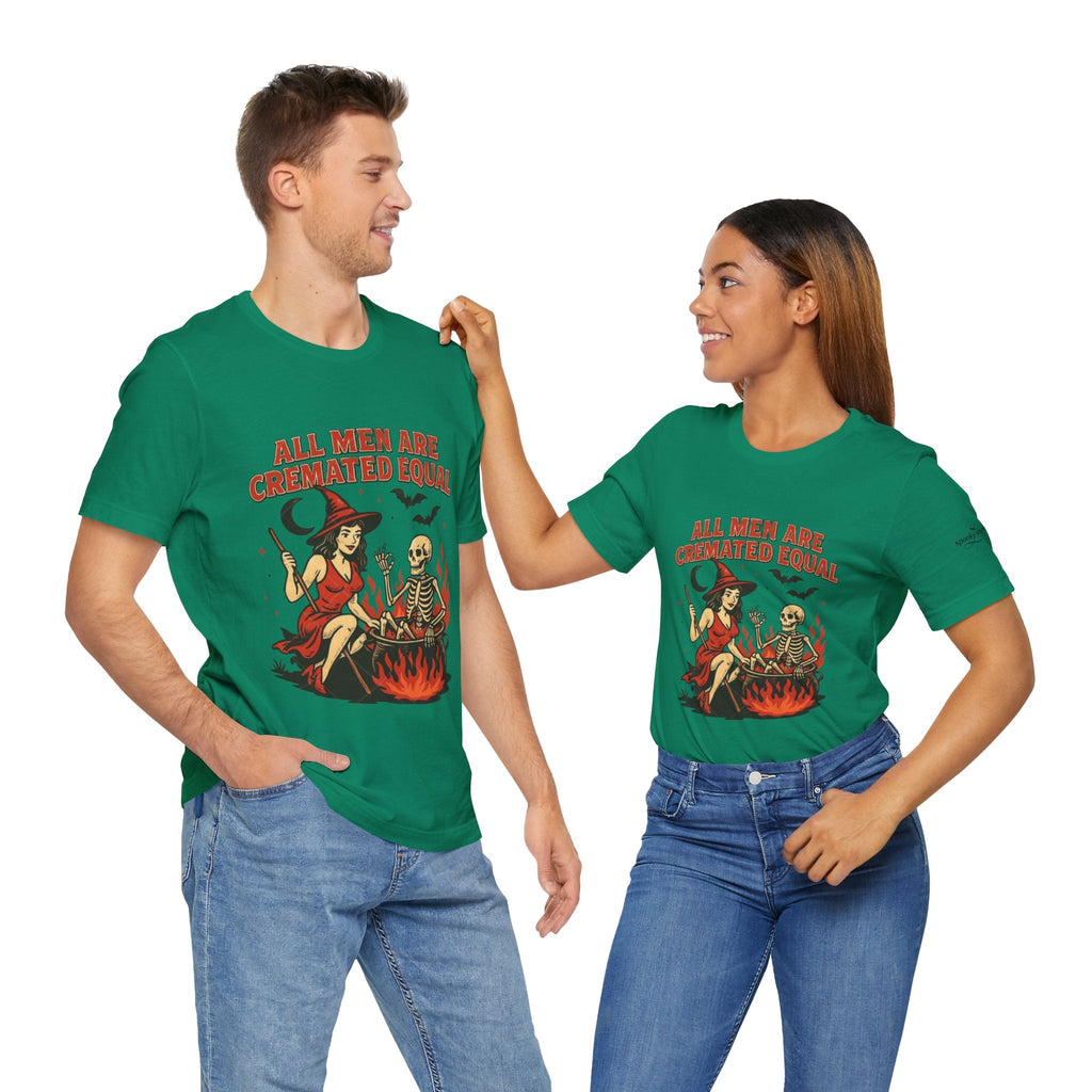 Witchy Humor Tee - Halloween Fun, Unisex T-Shirt, Casual Style, Gift for Spooky Season, Graphic Tee - Metamorphosis Creations