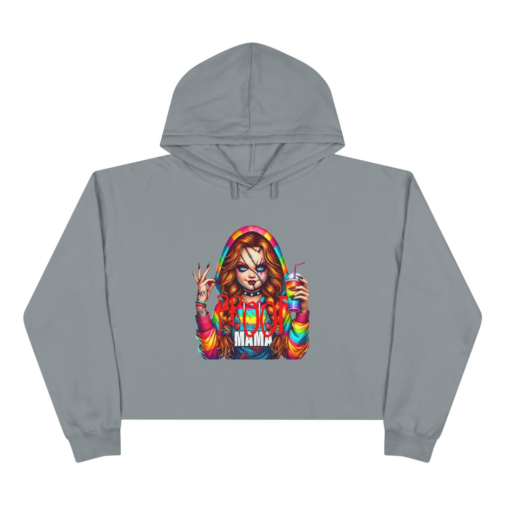 Witchy vibes Colorful Graphic Crop Hoodie for Trendy Style, Party Wear, Festival Outfit, Gift for Her, Casual Fashion - Metamorphosis Creations