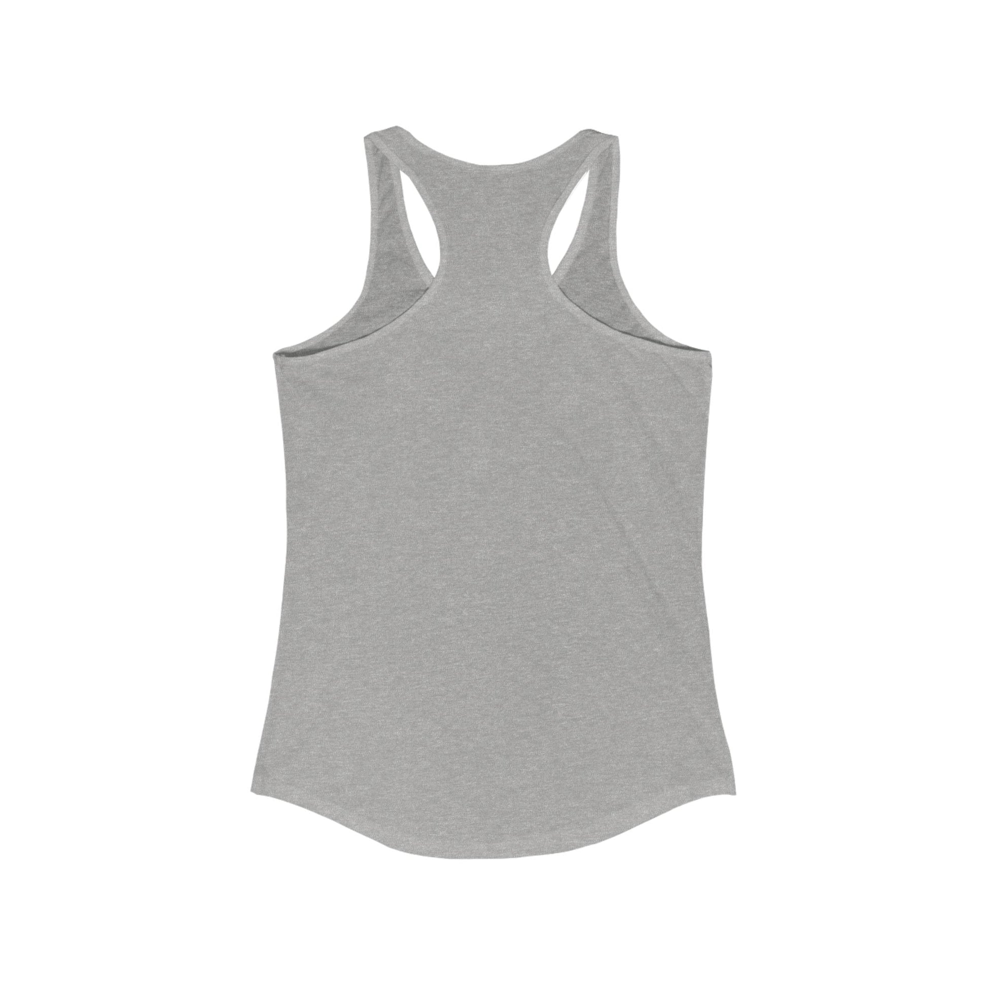 Women's Ideal Racerback Tank with Trendy Illustration, Ideal for Summer, Fitness, Casual Wear, Gifts, Everyday Style - Metamorphosis Creations