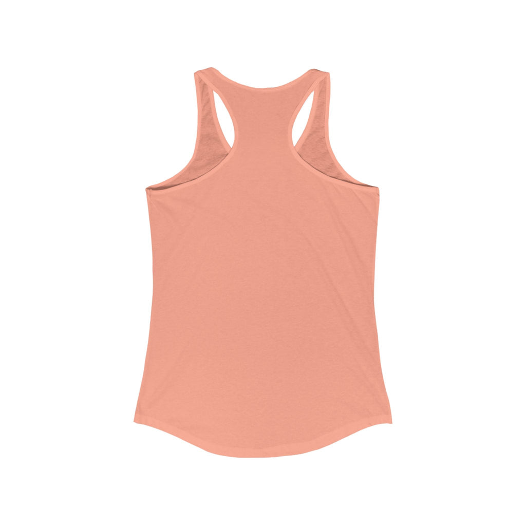 Women's Ideal Racerback Tank with Trendy Illustration, Ideal for Summer, Fitness, Casual Wear, Gifts, Everyday Style - Metamorphosis Creations