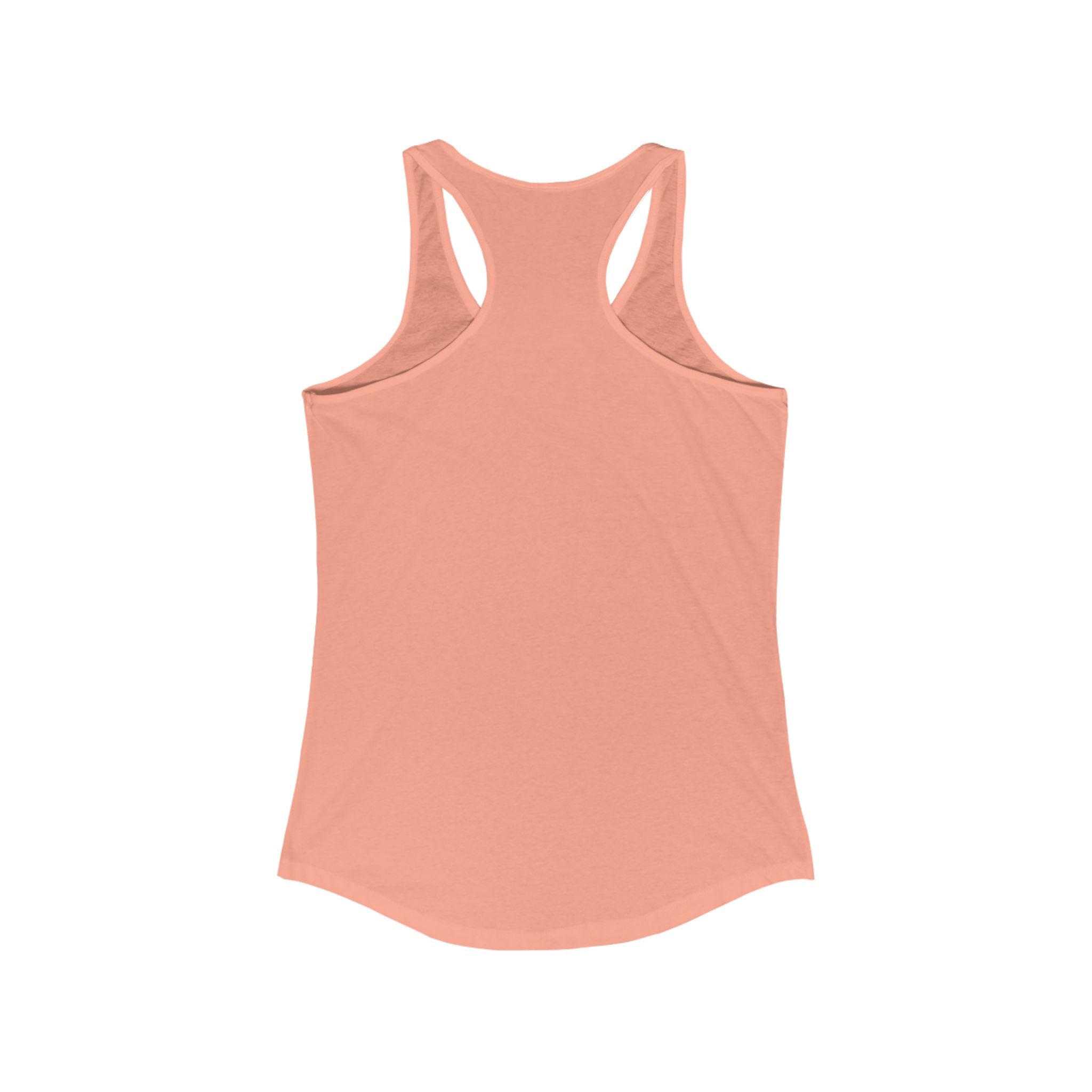 Women's Ideal Racerback Tank with Trendy Illustration, Ideal for Summer, Fitness, Casual Wear, Gifts, Everyday Style - Metamorphosis Creations