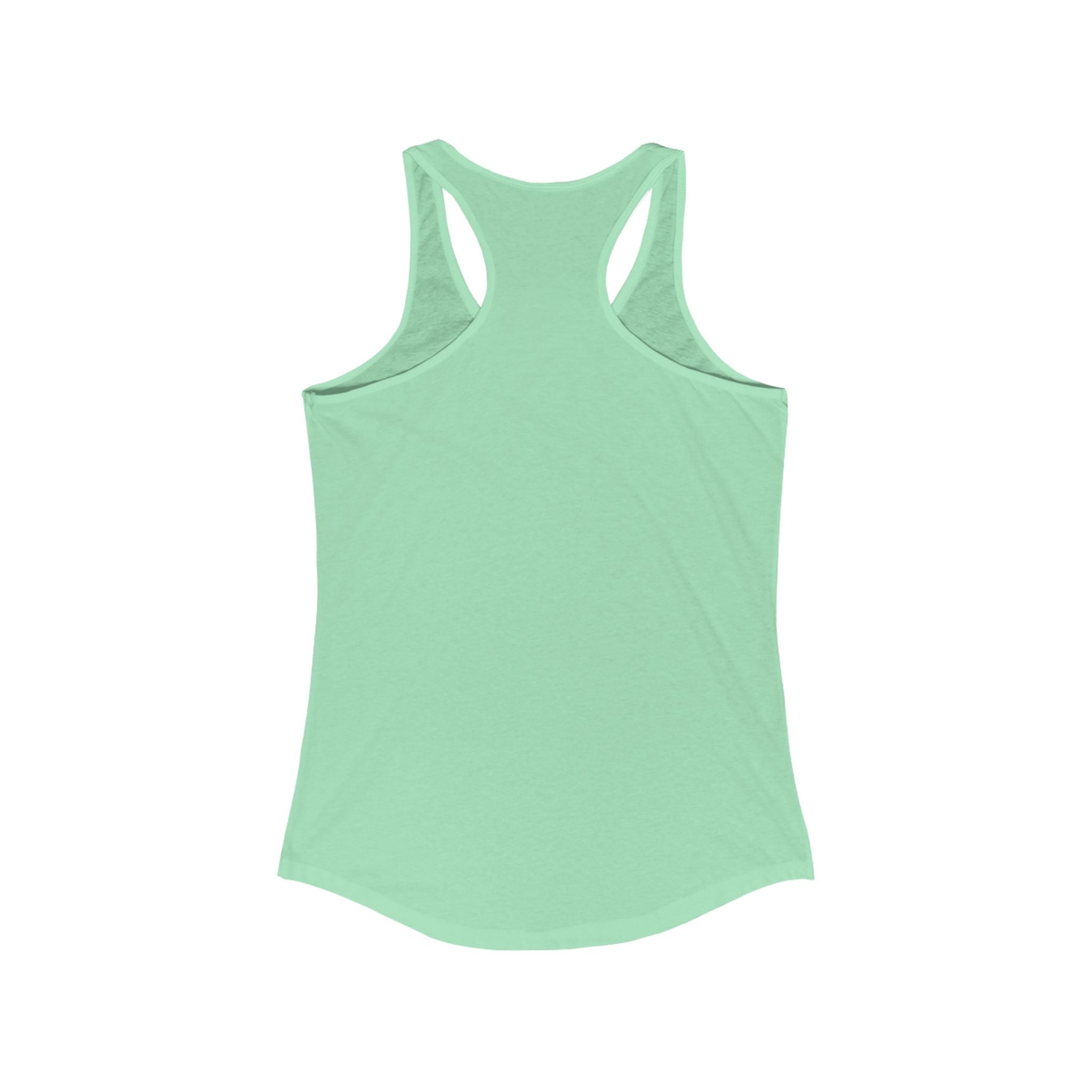 Women's Ideal Racerback Tank with Trendy Illustration, Ideal for Summer, Fitness, Casual Wear, Gifts, Everyday Style - Metamorphosis Creations