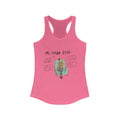 Women's Ideal Racerback Tank with Trendy Illustration, Ideal for Summer, Fitness, Casual Wear, Gifts, Everyday Style - Metamorphosis Creations