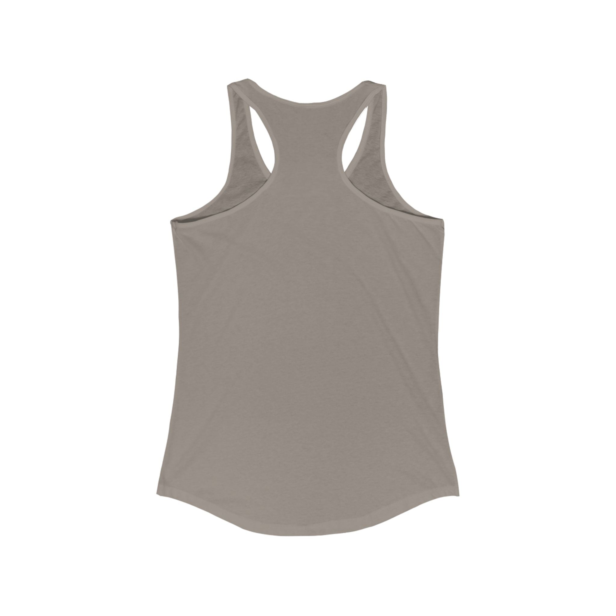 Women's Ideal Racerback Tank with Trendy Illustration, Ideal for Summer, Fitness, Casual Wear, Gifts, Everyday Style - Metamorphosis Creations