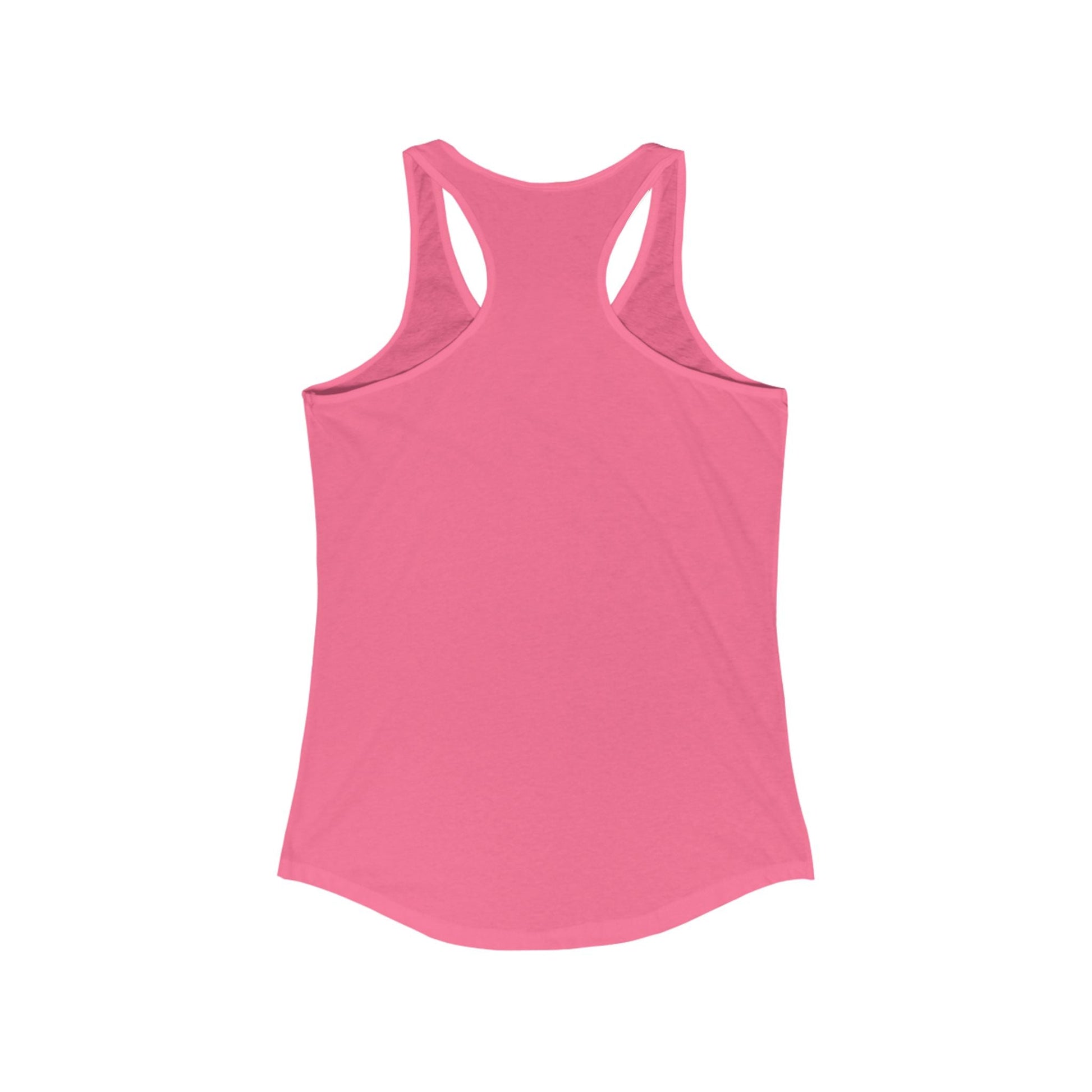 Women's Ideal Racerback Tank with Trendy Illustration, Ideal for Summer, Fitness, Casual Wear, Gifts, Everyday Style - Metamorphosis Creations