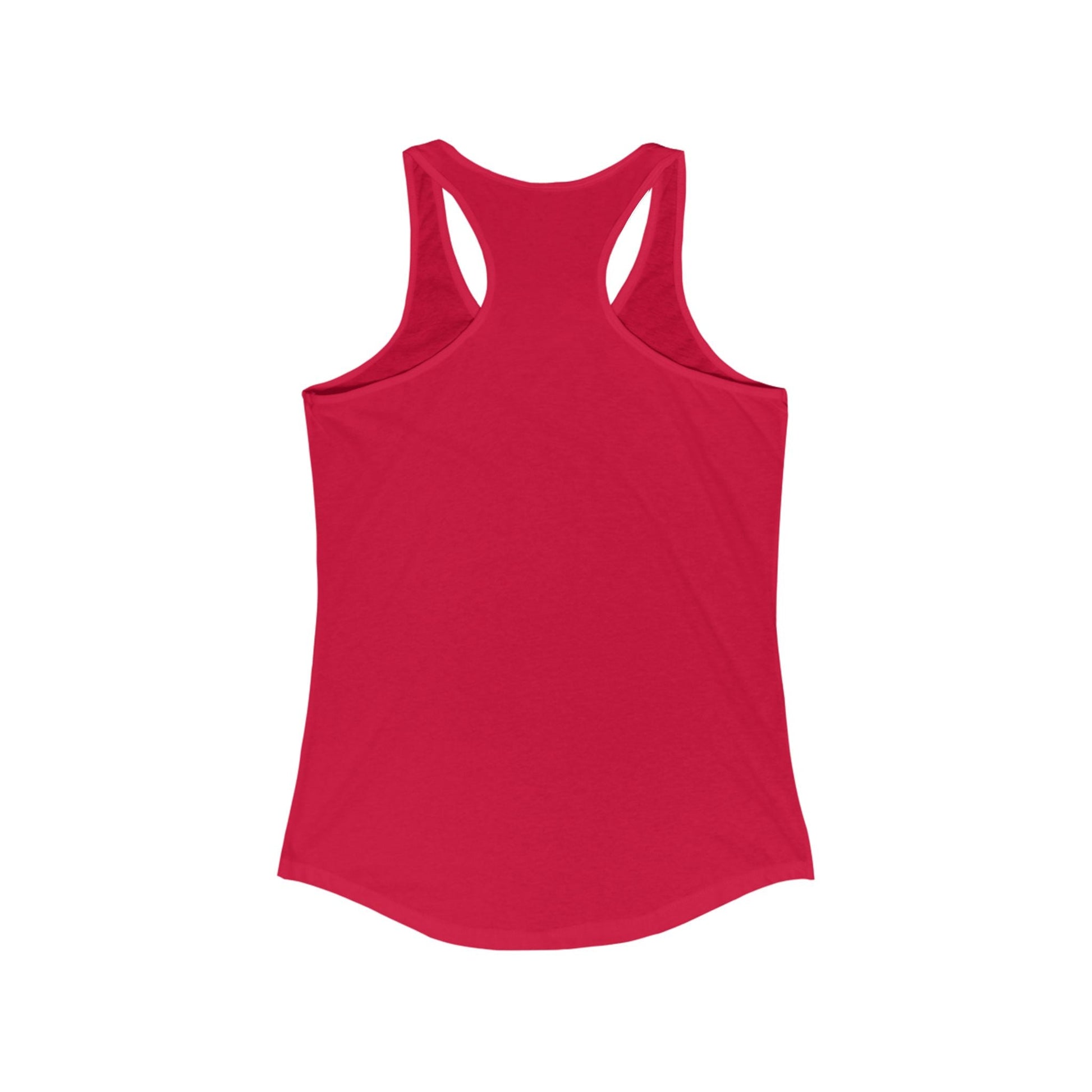 Women's Ideal Racerback Tank with Trendy Illustration, Ideal for Summer, Fitness, Casual Wear, Gifts, Everyday Style - Metamorphosis Creations