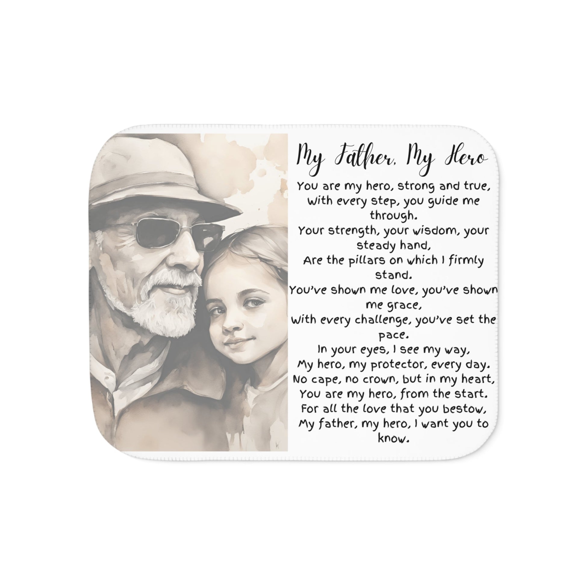 Wrap Him in Gratitude – The Softest “Thank You” Sherpa Blanket, Two Colors - Metamorphosis Creations