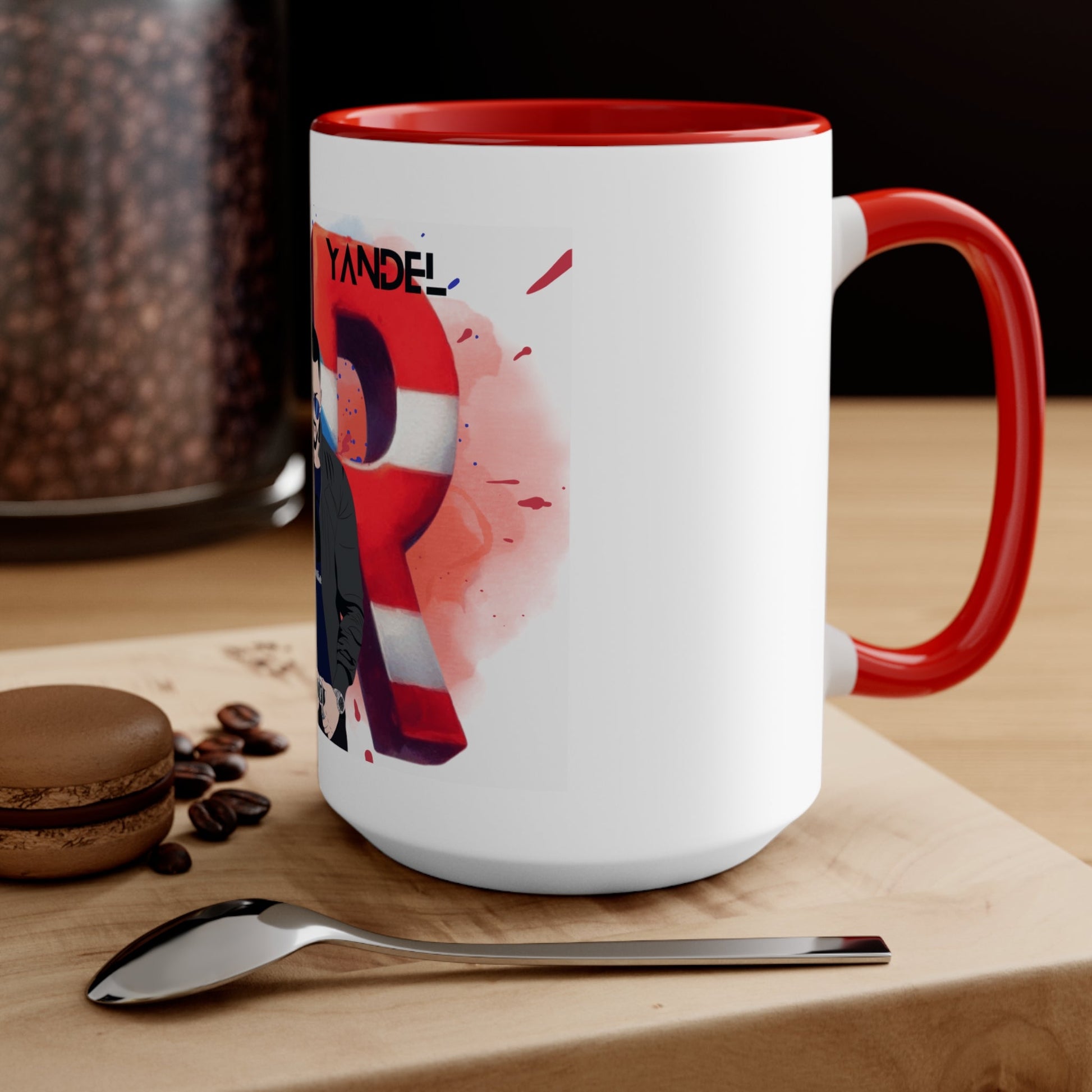Yandel Puerto Rican Accent Mug - Perfect for Coffee Lovers, Gifts for Festivals, Artistic Drinkware, Home Decor, Enjoy Your Brew! - Metamorphosis Creations