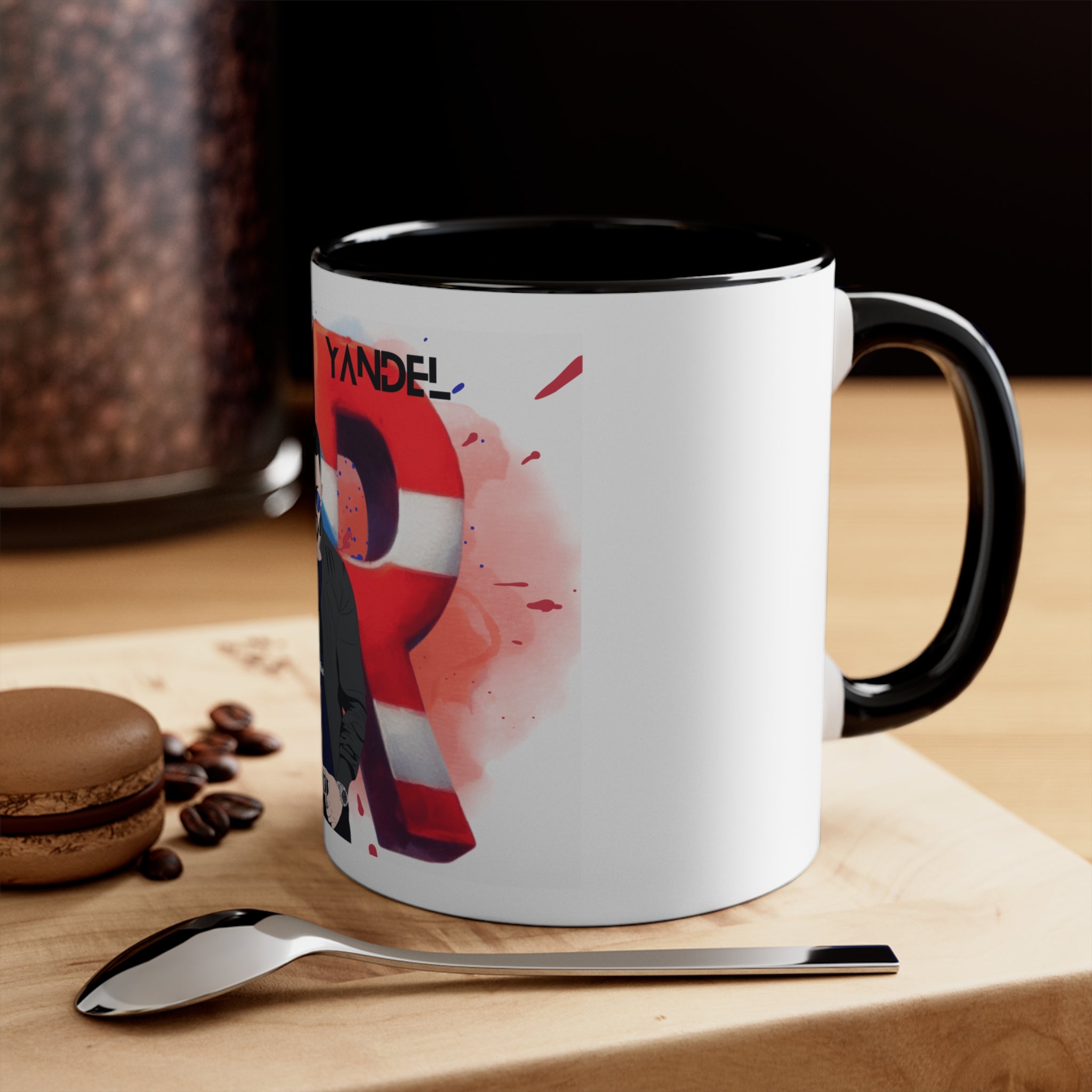 Yandel Puerto Rican Accent Mug - Perfect for Coffee Lovers, Gifts for Festivals, Artistic Drinkware, Home Decor, Enjoy Your Brew! - Metamorphosis Creations